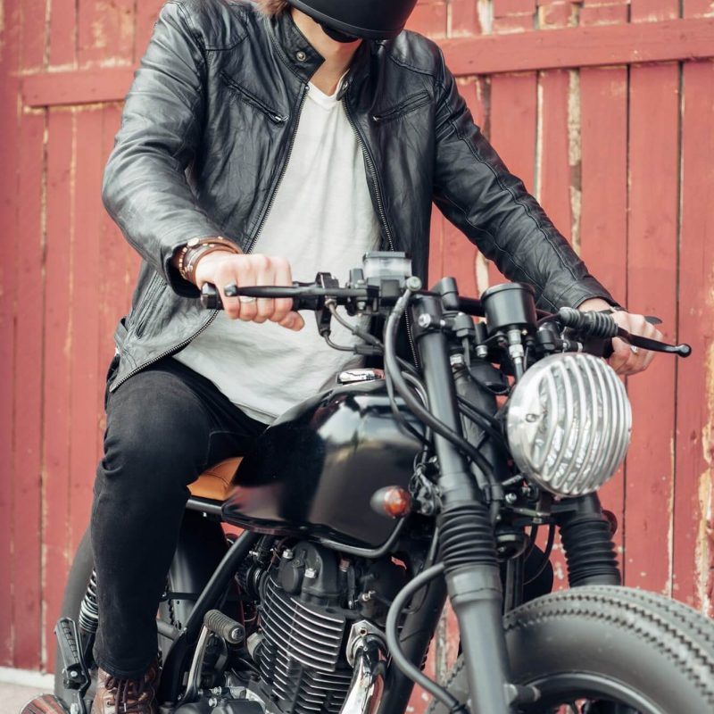 biker-and-vintage-custom-motorcycle